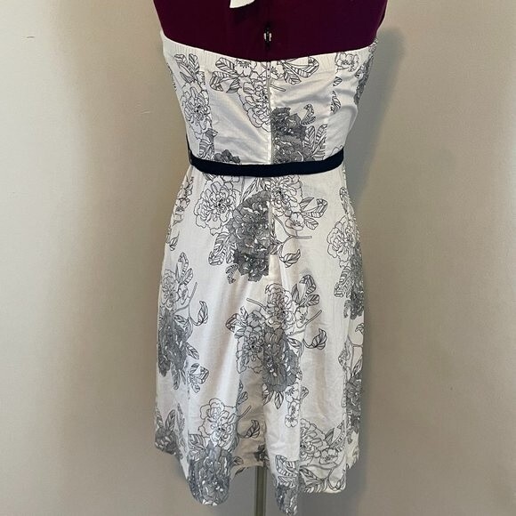 Ruby Rox Halter Tie Top Fitted Floral BOHO Womens Dress Size 13J - Picture 2 of 7